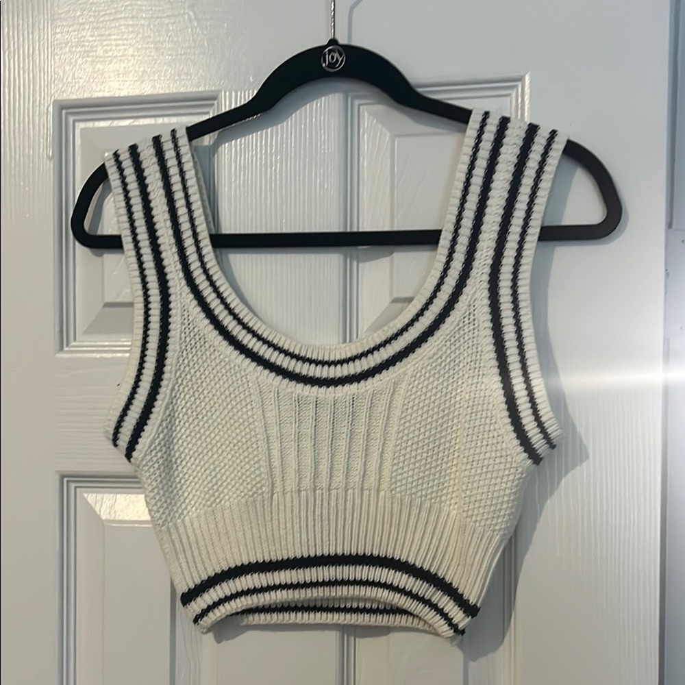 NWT CIDER Knit Crop Top